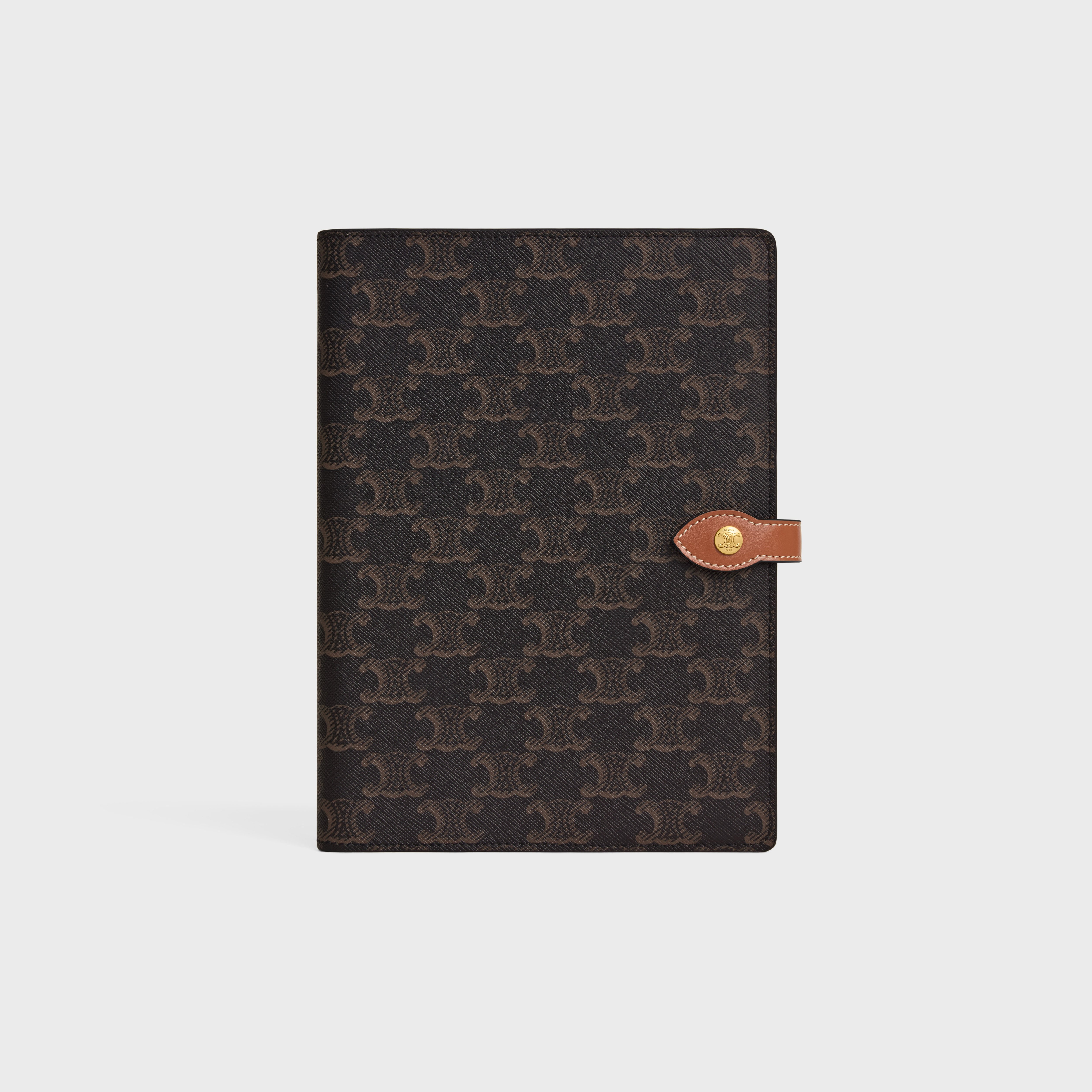 CELINE ケース ダークブラウン M100U3J18.04LU_1_SUM26_V1-